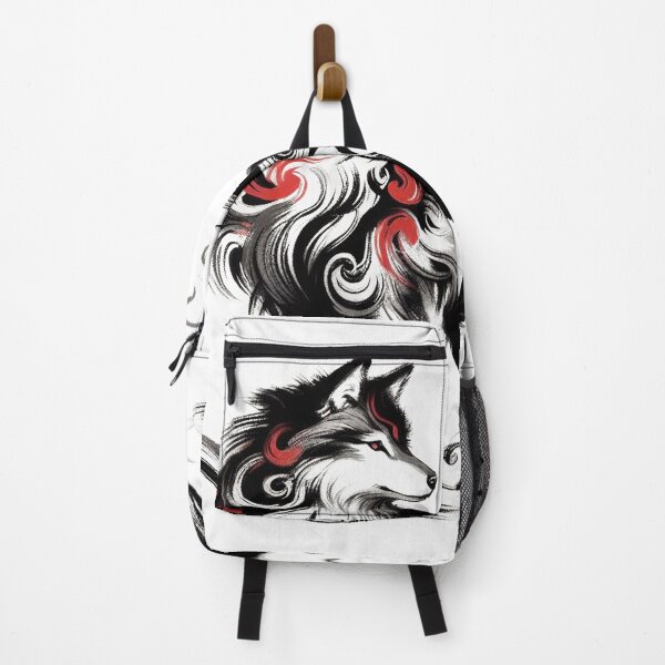 Item preview, Chinese Style Ink Wolf designed and sold by Lukasz Kobylka.