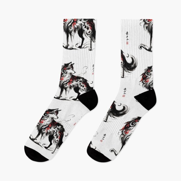 Item preview, Chinese Style Ink Wolf designed and sold by Lukasz Kobylka.