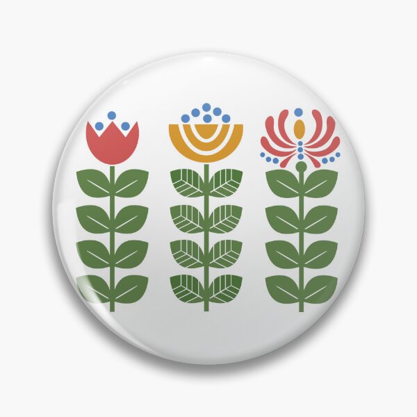 Item preview, Scandinavian Nordic Flowers designed and sold by JoniandCo.