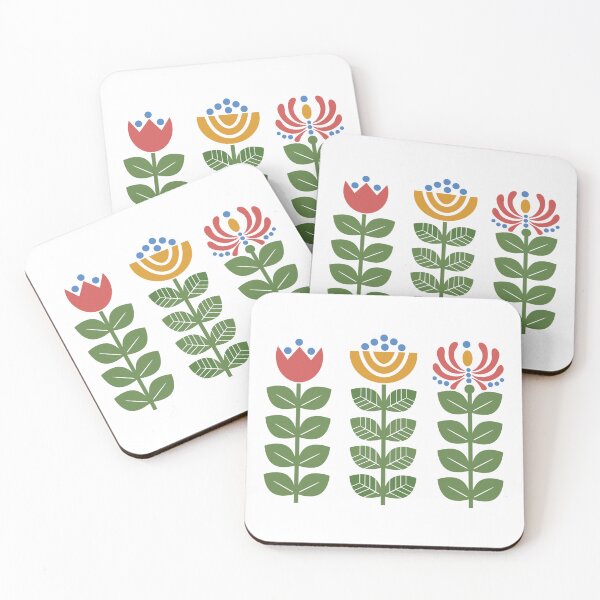 Item preview, Scandinavian Nordic Flowers designed and sold by JoniandCo.