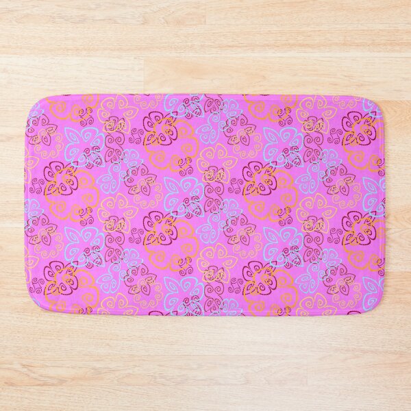 Item preview, Sunspot 3 on Pink Half-drop Repeat 5748 designed and sold by Art in My Loft.