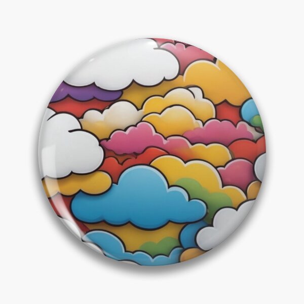 Item preview, Colorful Clouds designed and sold by PatchPerfect.