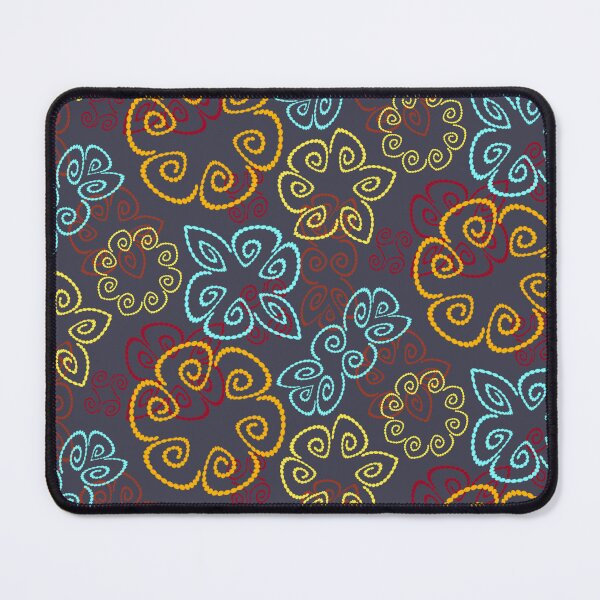 Item preview, Sunspot 3 on Dark Grey Half-drop Repeat 5748 designed and sold by Art in My Loft.