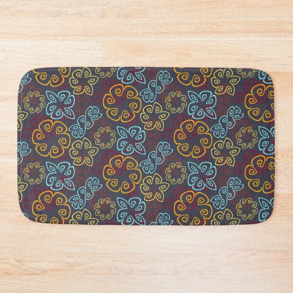 Item preview, Sunspot 3 on Dark Grey Half-drop Repeat 5748 designed and sold by Art in My Loft.