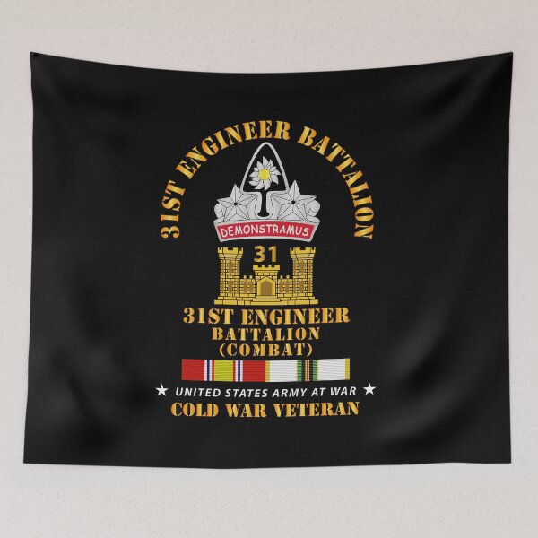 Item preview, Army - 31st Engineer Bn (Combat) w COLD SVC designed and sold by Military Insignia Products.