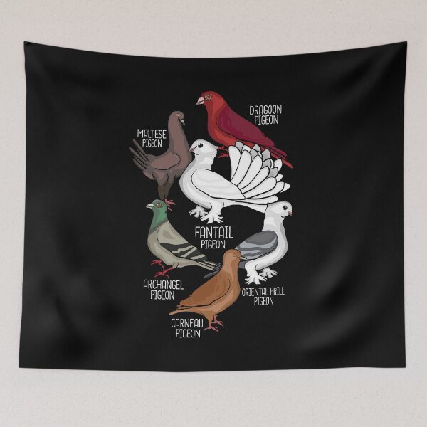 Item preview, Pigeon Breeds King Pigeon Lover Men Pigeons designed and sold by DSWShirts.
