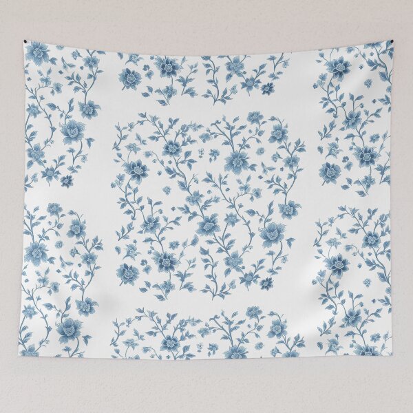 Item preview, Mini Blue Flowers designed and sold by HeeShirt.