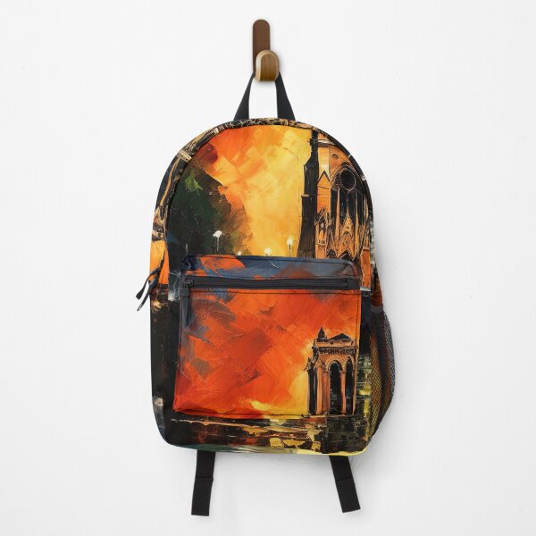 Item preview, View of Notre-Dame de Paris at sunset designed and sold by AM FineArtPrints.