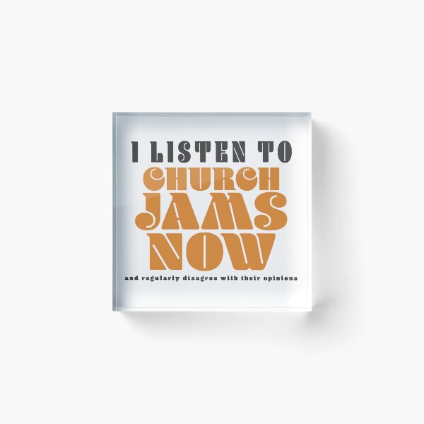 Item preview, I Listen To CJN designed and sold by ChurchJamsNow.