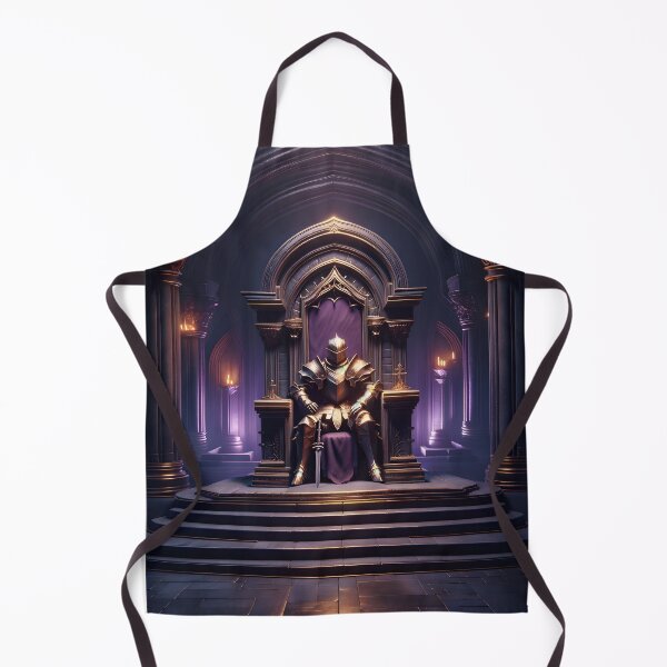 Item preview, The Demon's Dark Soul – Warrior in Plate Armor on the Stone Throne #26 designed and sold by BeNiceOrDie.