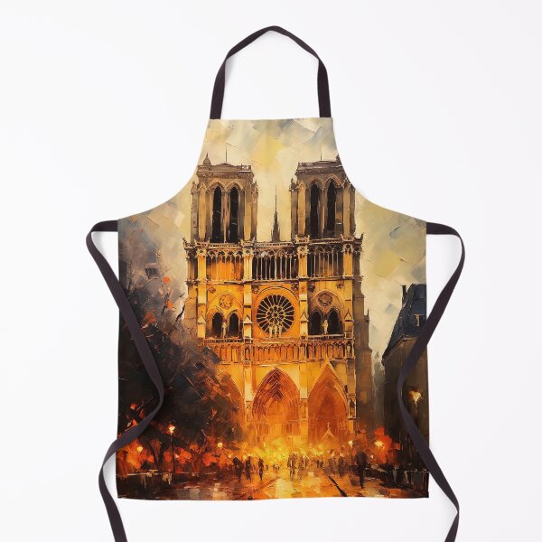 Item preview, View of Notre-Dame de Paris at sunset designed and sold by AM FineArtPrints.
