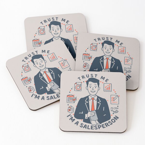 Item preview, Trust me, I'm a salesperson. designed and sold by ChromaticBlend.