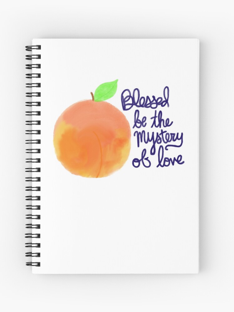 Call Me By Your Name Mystery Of Love Lyrics Spiral Notebook By Empaddon Redbubble