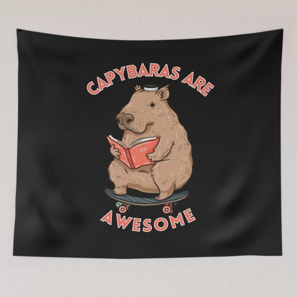Item preview, Capybaras Are Awesome designed and sold by elynne9.