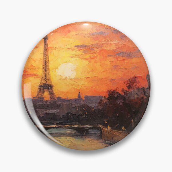 Item preview, Paris Sunset and the Tour Eiffel designed and sold by AM FineArtPrints.