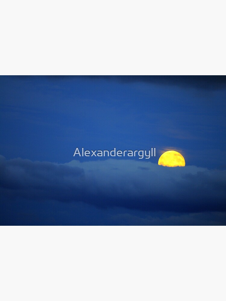 Yellow Moon by Alexanderargyll
