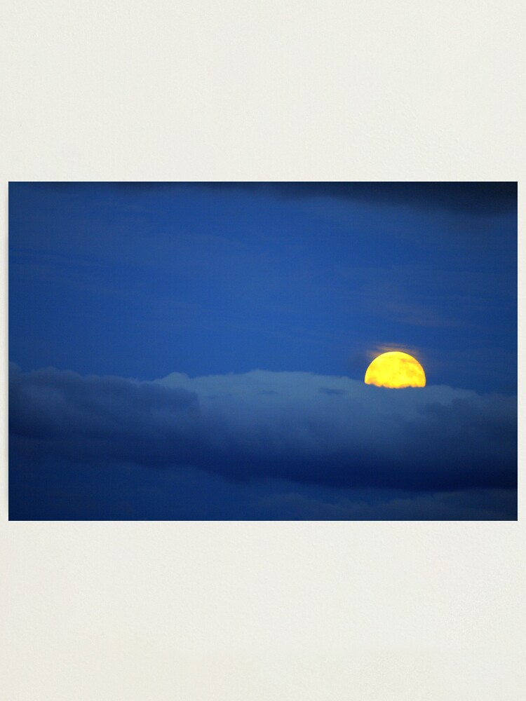 Alternate view of Yellow Moon Photographic Print