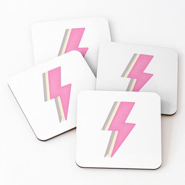 Item preview, Pink Lightning Bolt designed and sold by ashmacdigitals.