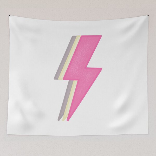Item preview, Pink Lightning Bolt designed and sold by ashmacdigitals.