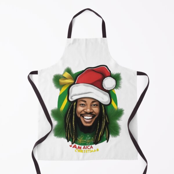 Item preview, Island Vibes Christmas: Jamaican Rasta Santa Tee designed and sold by Poetic4Passion.