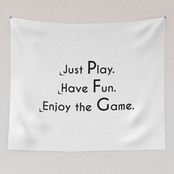 Item preview, Just Play Have Fun Enjoy The Game Cool Gaming Design Gift for Gamers  designed and sold by saadkh.