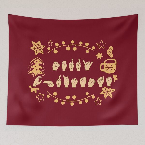 Item preview, Merry Christmas - ASL American Sign Language IV designed and sold by Lemon Pepper.