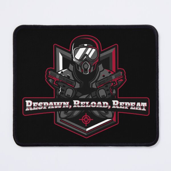 Item preview, Respawn, Reload, Repeat designed and sold by TheBrickHouseCo.