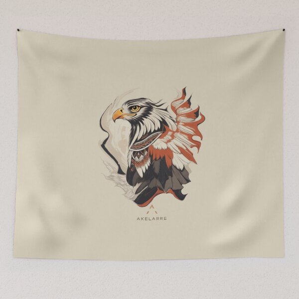Item preview,  Brown and cream tribal eagle, Akelarre designed and sold by AkelarreDesigns.