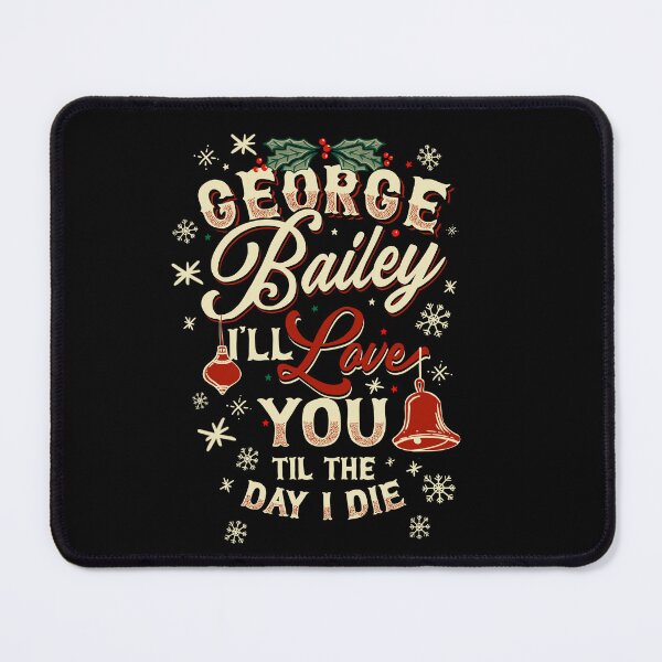 Item preview, It's a wonderful Life, Christmas Gift for men and women, Best Christmas Movie, designed and sold by SleeplessLady.