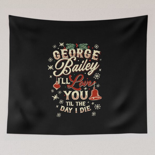 Item preview, It's a wonderful Life, Christmas Gift for men and women, Best Christmas Movie,  designed and sold by SleeplessLady.