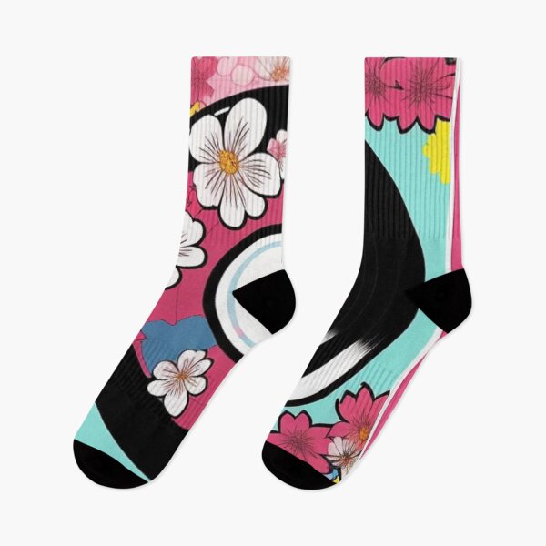 Item preview, Retro Kawaii Aesthetic Pink Sakura Flowers Vintage Vinyl designed and sold by musicgeniusart.