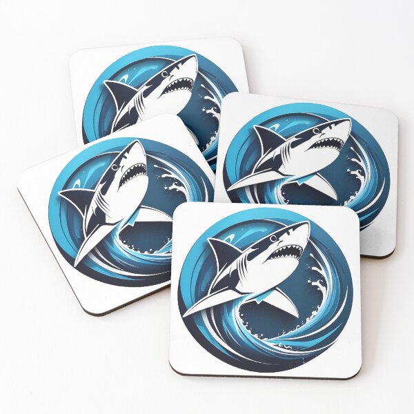 Item preview, Majestic Predators: Discover the Power of Sharks in 4K Digital Art designed and sold by Artedig.