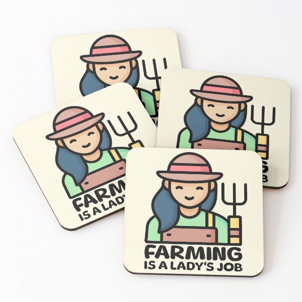 Item preview, Farming Is A lady's job. Women In Agriculture designed and sold by PMCreative.