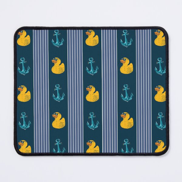 Item preview, Maritime design with rubber duck and anchor designed and sold by Stoffgiraffe.