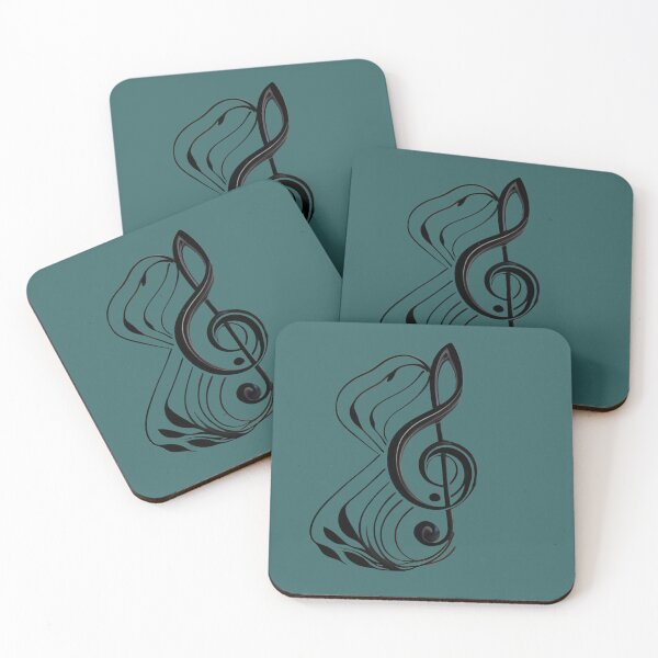 Item preview, A monochrome musical note creating rhythm and harmony designed and sold by NiRia Spot.