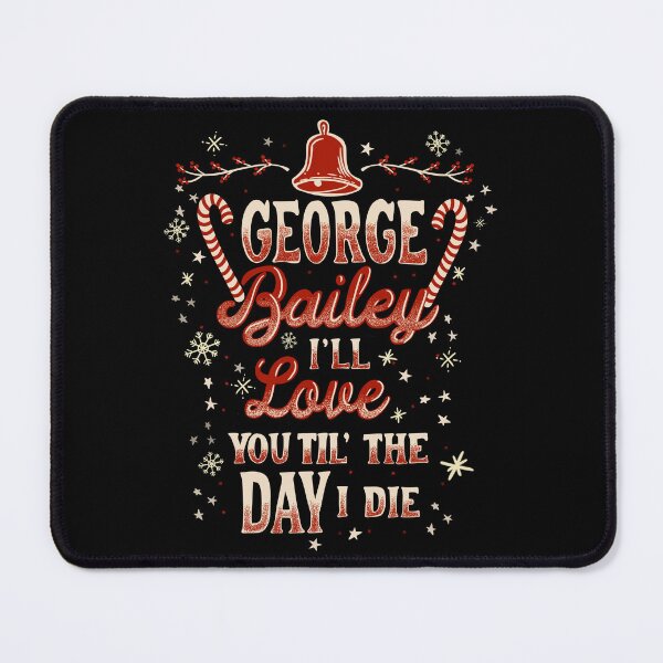 Item preview, It's a wonderful Life, Christmas Gift for men and women, Best Christmas Movie, designed and sold by SleeplessLady.