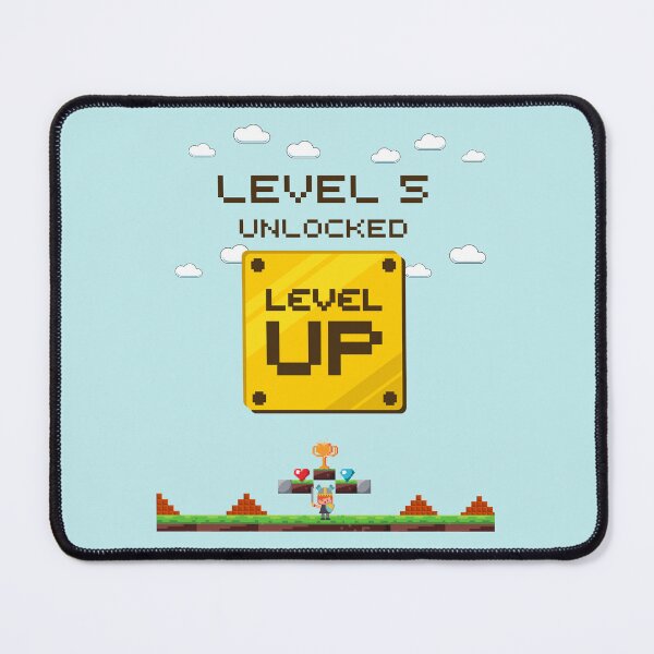 Item preview, Copy of level up birthday 5 years old designed and sold by Shadyfruit.