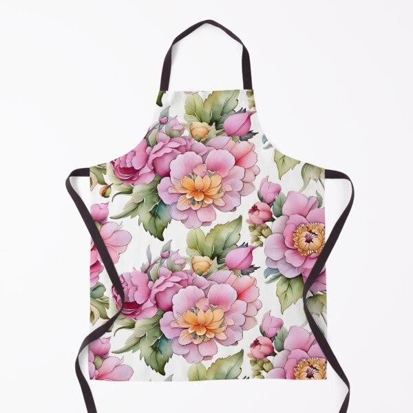 Item preview, Adorable Hand Painted Flower Pattern designed and sold by DigiDreamyArt.