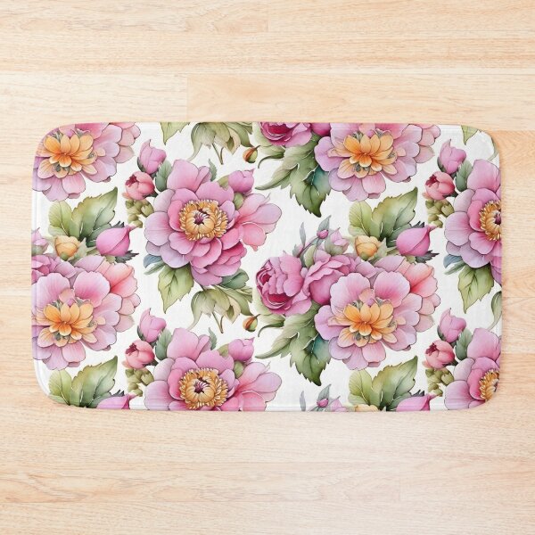 Item preview, Adorable Hand Painted Flower Pattern designed and sold by DigiDreamyArt.
