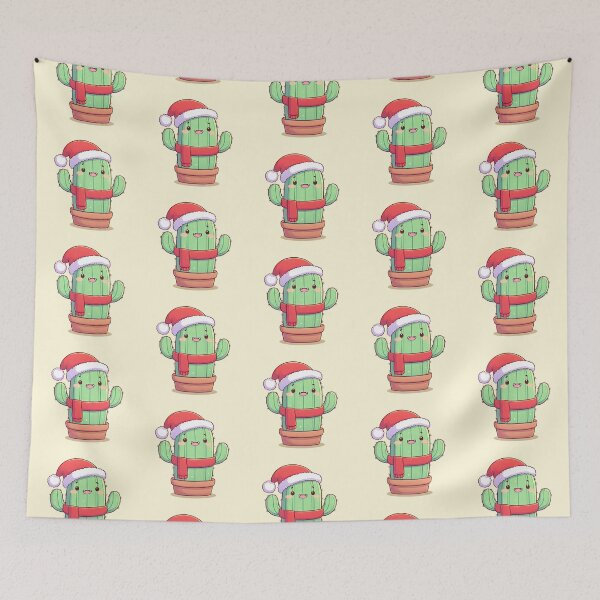 Item preview, Cute Christmas Cactus designed and sold by KAI-Studio.