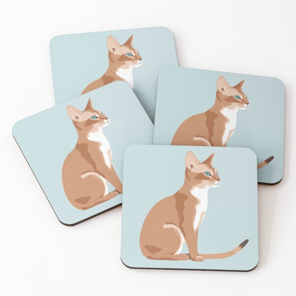 Item preview, Abyssinian Cat designed and sold by Midnight Garden.
