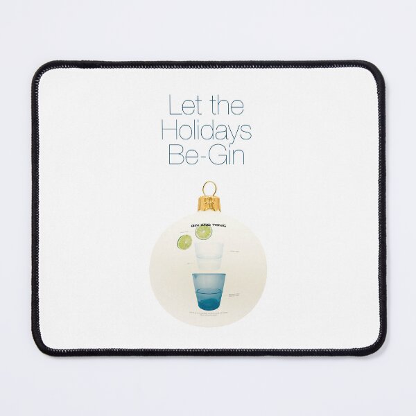 Item preview, Let the Holidays Be-Gin designed and sold by MadeClose.