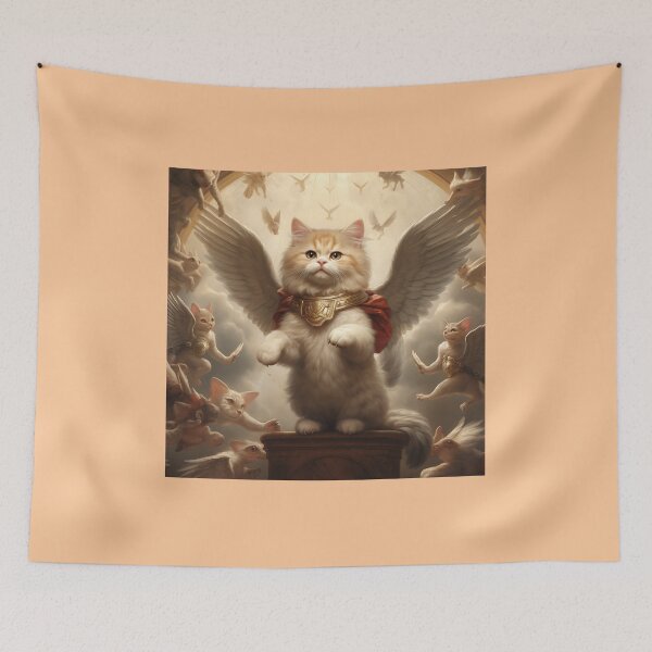 Item preview, Cherub cats as a soldier designed and sold by ReverseWorld.