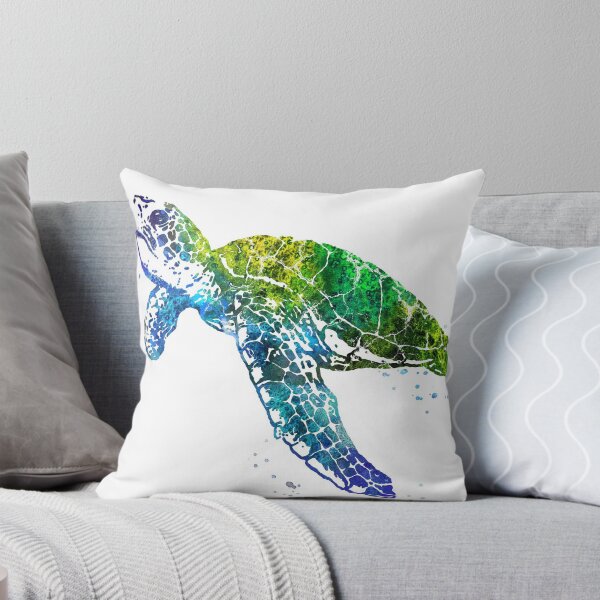 Item preview, Sea turtle, watercolor Sea turtle designed and sold by Rosaliartbook.