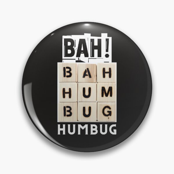 Item preview, bah humbug designed and sold by TEEJAMBOREE.