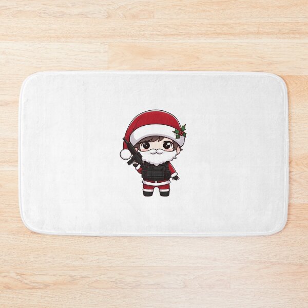 Item preview, Chibi santa in a tactical gear designed and sold by Wxjtecki.