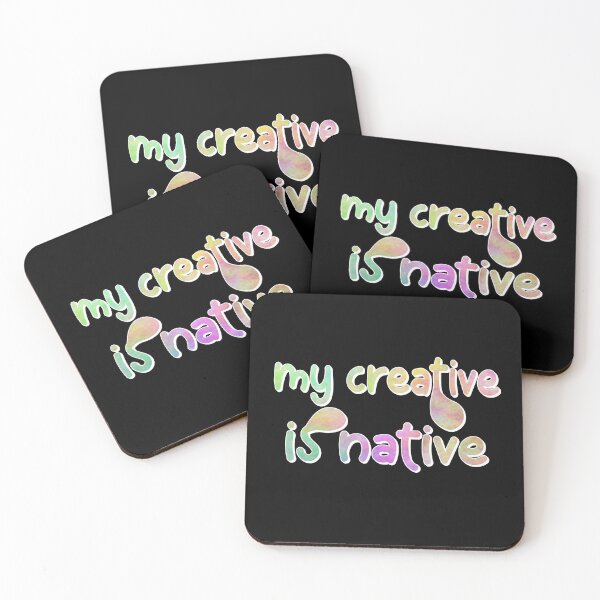 Item preview, My Creative Is Native – Artistic & Originality Design – Creative Mind Gift designed and sold by sednalafandy79.