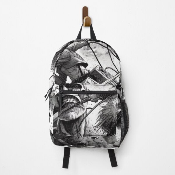 Item preview, Titan Black and White Fight designed and sold by AnimeRay.