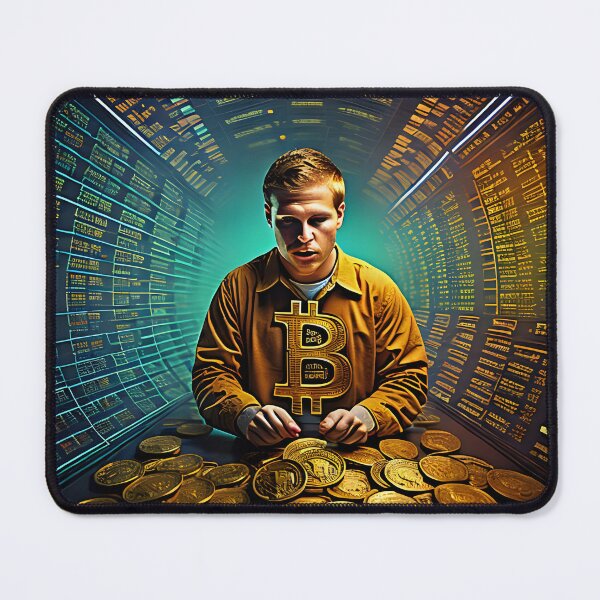 Item preview, Crypto BTC Bitcoin Investor Bitcoin Trader Shirt Bitcoin Mining and Future bitcoin billionaire AI designed and sold by Common Truth.