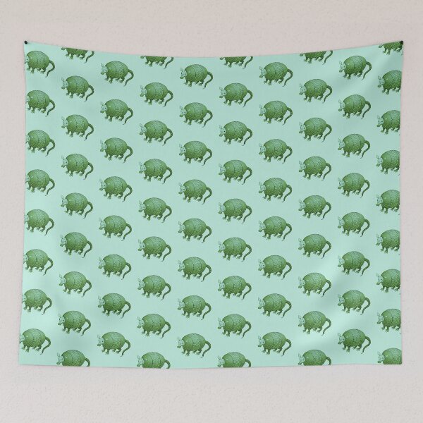 Item preview, Armadillo Green and Happy designed and sold by monkeytulz.